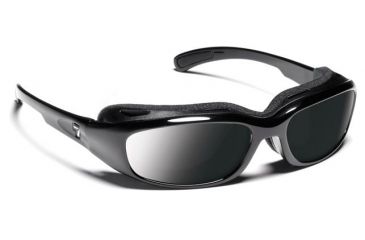 Image of 7 Eye Churada Sunglasses, DARKshift Extra Dark Photochromic Lens, Glossy Black Frame, S-M 160516