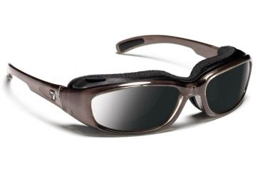 Image of 7 Eye Churada Sunglasses, DARKshift Extra Dark Photochromic Lens, Brown Crystal Frame, S-M 164416