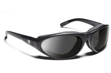 Image of 7 Eye Cyclone- SharpView Matte Black Sunglasses, S-L 200153