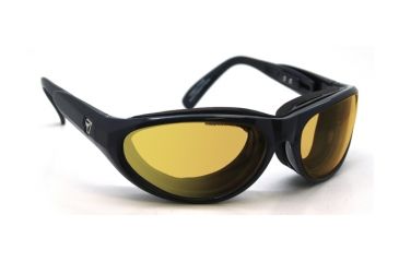 Image of 7 Eye Diablo AirShield Sunglasses,Midnight Blues Frame,SharpView Yellow Lens,M-L 173843