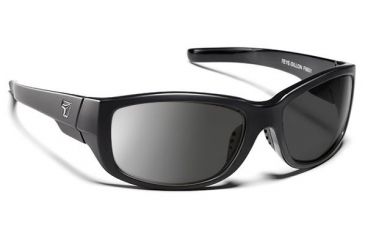 Image of 7 Eye Dillon Active Sunglasses,Glossy Black Frame,SharpView Gray Lens,S-L, 860541