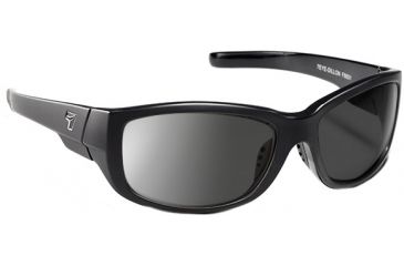 Image of 7 Eye Dillon Casual Street Sunglasses, Matte Black, SharpView Polarized Gray PC Lenses 860153