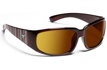 Image of Duke/ ColorAmp Copper, Mahogany Frame Male Sunglasses, L-XL