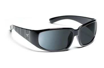 Image of 7 Eye Duke Sunglasses Glossy Black Frame