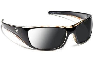 Image of 7 Eye Men's Blake Sunglasses, DARKshift Extra Dark Photochromic Lens, Black Tortoise Frame, S-M 835516