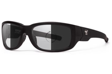 Image of 7 Eye Dillon Sunglasses, DARKshift Extra Dark Photochromic Lens, Matte Black Frame, S-L, 860116