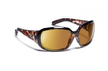 Image of 7 Eye Mistral Airdam Womens Sunglasses Leopard Tortoise Frame 24 7 Gray Nxt Lens 585317
