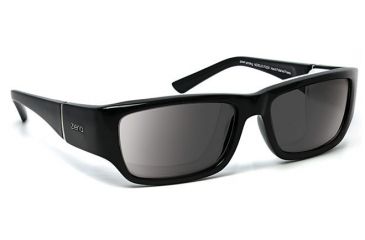 Image of Nereus/ SharpView Gray, Glossy Black Frame Unisex Sunglasses, S-M