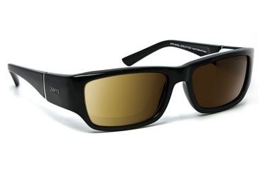 Image of Nereus/ SharpView Polarized Copper, Glossy Black Frame Unisex Sunglasses, S-M