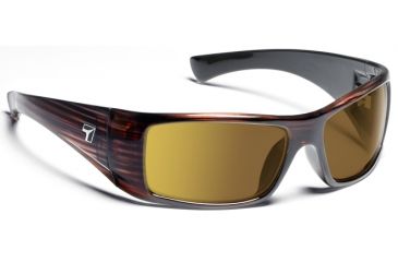 Image of Shaun/ Photochromic Day Night Contrast, Mahogany Frame Male Sunglasses, S-M