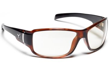Image of 7 Eye Signature Series Cody Sunglasses,SharpView Clear Lens,Black Tortoise Frame,S-L 425540