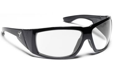 Image of 7 Eye Jordan Progressive Prescription Sunglasses, Glossy Black Frame, 900540PR