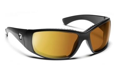 Image of 7 Eye Taku AirDam Sunglasses,Matte Black Frame,SharpView Polarized Copper Lens,M-XL 570154