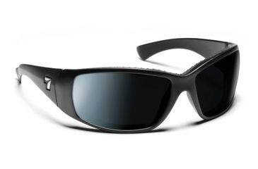 Image of 7 Eye Taku AirDam Sunglasses,Matte Black Frame,SharpView Polarized Gray Lens,M-XL 570153