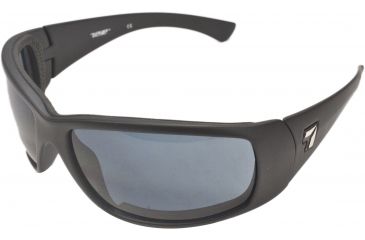 Image of 7 Eye Taku Full Frame Sunglasses, Matte Black Frame, ColorAmp Gray NXT Lens 570130