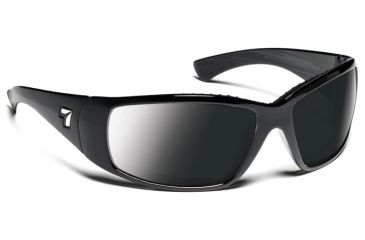 Image of 7 Eye Men's Taku Sunglasses, DARKshift Extra Dark Photochromic Lens, Glossy Black Frame, M-XL 570516