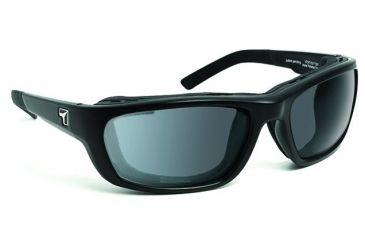 Image of 7 Eye Ventus AirShield Sunglasses,Matte Black Frame,Photochromic Day Night Eclypse Lens,S-M 130117