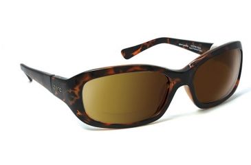 Image of Verona/ SharpView Polarized Copper, Tortoise Frame Female Sunglasses, M-L