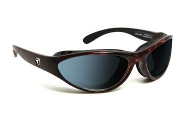 Image of 7 Eye Viento AirShield Sunglasses,Dark Tortoise Frame,SharpView Polarized Gray Lens,S-M 150653