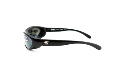 Image of 7 Eye Viento AirShield Sunglasses - Men's, Matte Black Frame,SharpView Polarized Gray Lens,S-M 150153