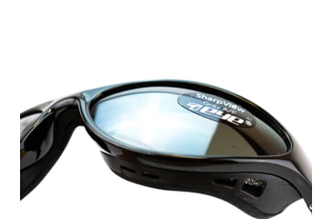 Image of 7 Eye Viento AirShield Sunglasses - Men's, Matte Black Frame,SharpView Polarized Gray Lens,S-M 150153