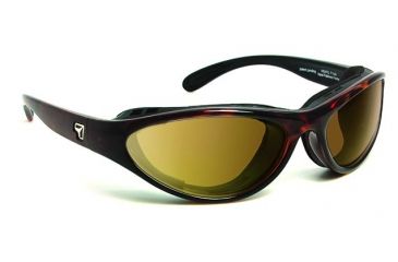 Image of 7 Eye Viento AirShield Sunglasses,Dark Tortoise Frame,Photochromic Day Night Contrast Lens,S-M 150627