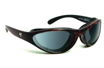 Image of 7 Eye Viento AirShield Sunglasses,Dark Tortoise Frame,Photochromic Day Night Eclypse Lens,S-M 150617