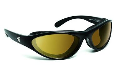 Image of 7 Eye Viento AirShield Sunglasses,Glossy Black Frame,Photochromic Day Night Contrast Lens,S-M 150527