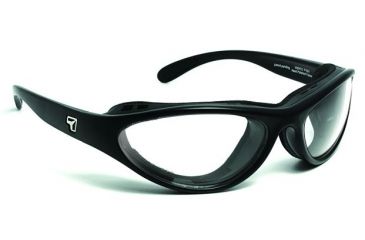 Image of 7 Eye Viento Bifocal Prescription Sunglasses, Matte Black Frame, 150140BI