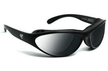Image of 7 Eye Viento Sunglasses, DARKshift Extra Dark Photochromic Lens, Matte Black Frame, S 150116