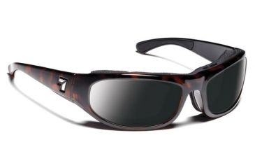 Image of 7 Eye Whirlwind Sunglasses, DARKshift Extra Dark Photochromic Lens, Dark Tortoise Frame, M-L 126016