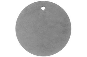 Image of A steel gong target. 