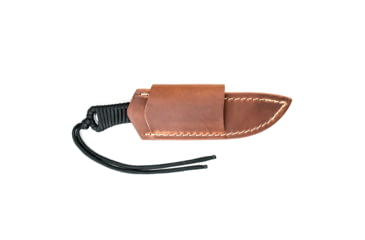 Image of Montana Knife Company Stoned Goat 2.0 Leather Sheath, Horizontal Belt Carry, Natural, One Size, MKC-000951