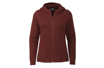 Image of KUIU Base Camp Hooded Sweater - Womens, Merlot, XL, Adult, Female, 7477999960222