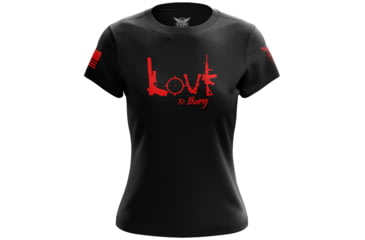 Image of We the People Holsters Tactical Love Womens Short Sleeve Shirt 898F2FC4, 6835426689122