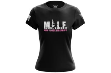 Image of Wethepeopleholsters.Com M.I.L.F. V2 Womens Short Sleeve Shirt, m-i-l-f-v2-womens-short-sleeve-shirt