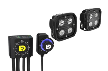 Image of Denali Electronics Driving Lights, denali-d4-dialdim-lighting-kit