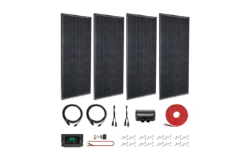Image of Zamp Solar Legacy Black 760 Watt Deluxe Kit, Black, One Size, KIT1027