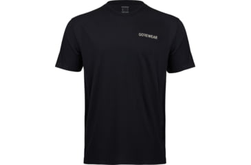 Image of GOREWEAR Mens Komfort Zone Tee in Black XS 35942D39, 101658-9900-S