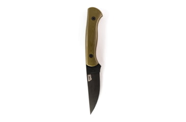 Image of Montana Knife Company Blackfoot 2.0 Fixed Blade Knives, 3.5 inch, 52100 Ball Bearing Steel, Fixed Blade, G-10 Handle, Olive, 7.75 inch, MKC-000343