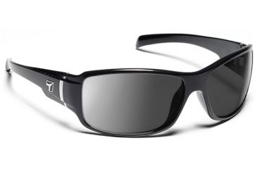 Image of 7 Eye Active Lifestyle Sunglasses Cody, SharpView Gray PC Lens, Black Carbon Frame, M-L, Men, 426641