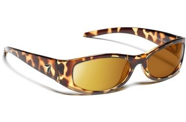 Image of 7 Eye Active Lifestyle Sunglasses Kristin, SharpView Copper PC Lens, Light Tortoise Frame, S-L, Women, 886042