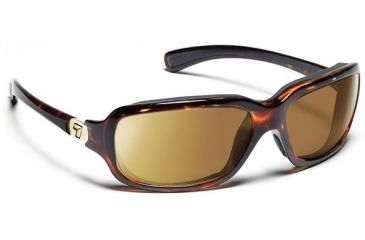 Image of 7 Eye 7eye Air Dam Sunglasses Marin, SharpView Copper PC Lens, Black Tortoise Frame, M-L , Men 435542