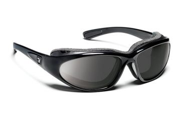 Image of 7Eye 140541 Men's Bora Bifocal Sunglasses Airshield Glossy Black Frames