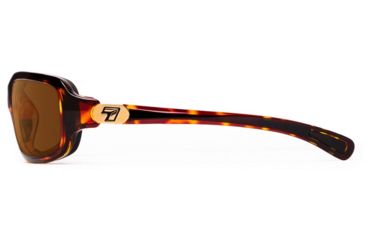 Image of 7Eye by Panoptix Air Dam Sunglasses Marin, Black Tortoise Frame, SharpView Polarized Copper Lens, M-L 435554