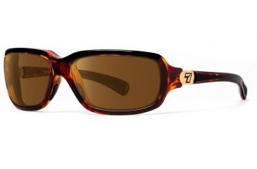 Image of 7Eye by Panoptix Air Dam Sunglasses Marin, Black Tortoise Frame, SharpView Polarized Copper Lens, M-L 435554