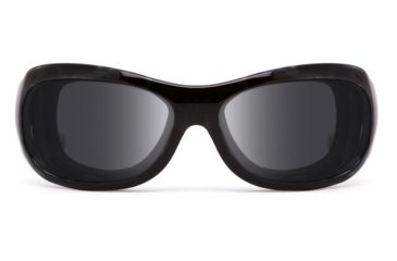 Image of 7Eye by Panoptix Womens AirShield Sedona Sunglasses, RX Ready, Black Pearl Frame, SharpView Polarized Gray Lens, M-L 325053