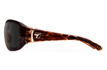 Image of 7Eye by Panoptix Womens AirShield Sedona Sunglasses, RX Ready, Light Tortoise Frame, Photochromic Day/Night DARKshift Lens, M-L 326016