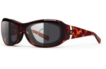 Image of 7Eye by Panoptix Womens AirShield Sedona Sunglasses, RX Ready, Light Tortoise Frame, Photochromic Day/Night Eclypse Lens, M-L 326017
