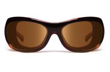 Image of 7Eye by Panoptix Womens AirShield Sedona Sunglasses, RX Ready, Light Tortoise Frame, SharpView Copper Lens, M-L 326042